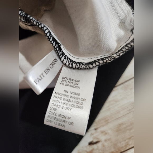 AMANDA & chelsea colorblock pencil skirt womens size 8 NWT - Picture 10 of 10